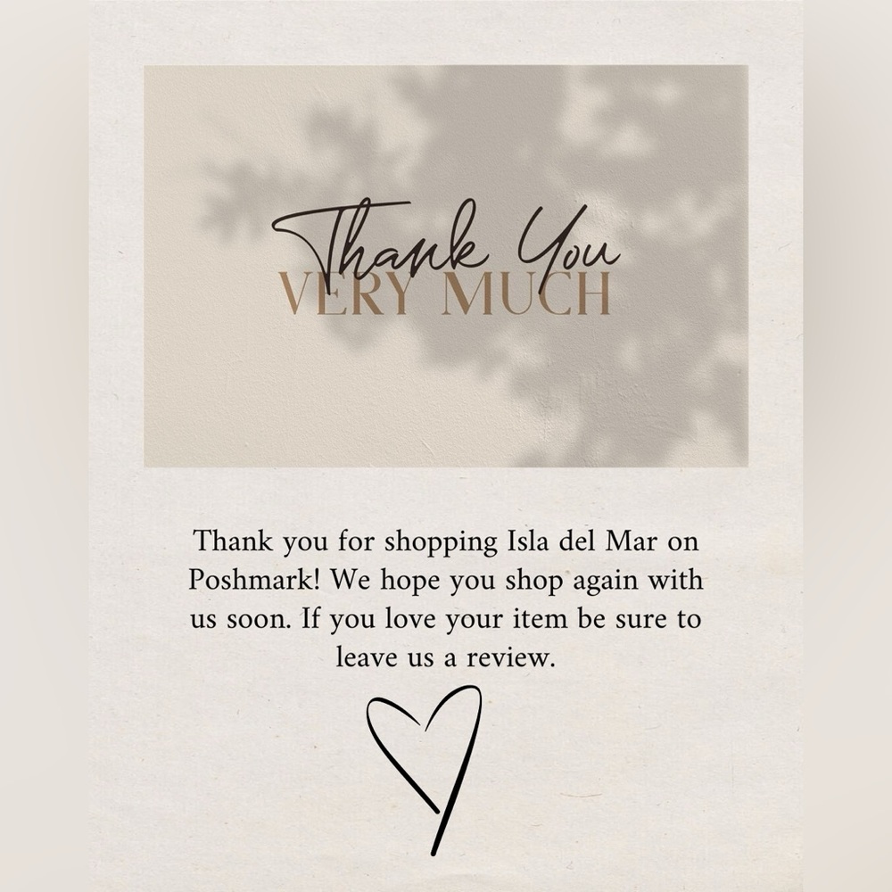 thank you for shopping small 🫶🏼